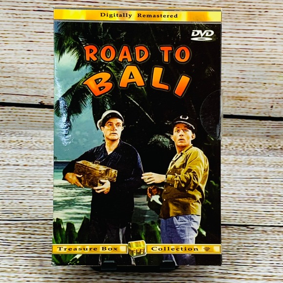 Road to Bali [DVD] Digitally Remastered Bob Hope Bing Crosby Treasure‎ Box - Picture 1 of 5